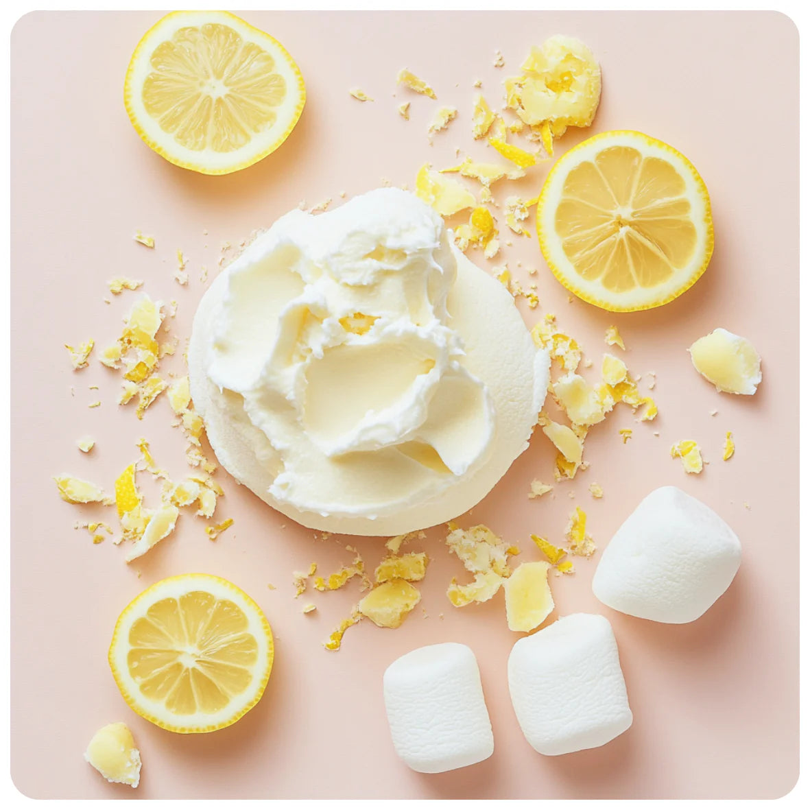 ⟡ Marshmallow & Lemon Buttercream ⟡