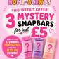3 Mystery Snap bars